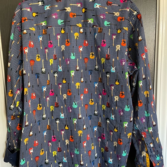 Mizumi‎ Couture Guitar Dress Shirt - Picture 6 of 12